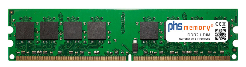 Memoria DDR2 240Pin UDIMM RAM de phs-memory