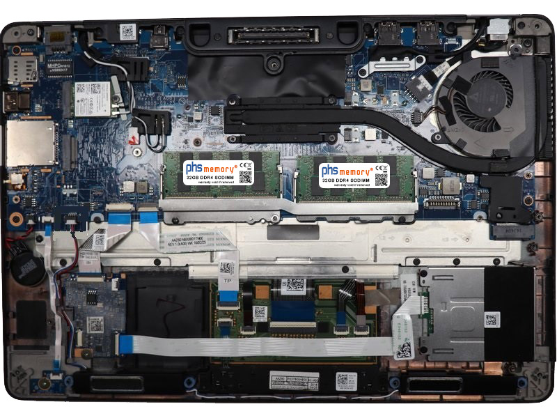 64GB DDR4 Arbeitsspeicher im Notebook - 2 x 32GB DDR4 SO-DIMM