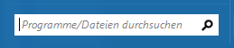 Windows Suchleiste