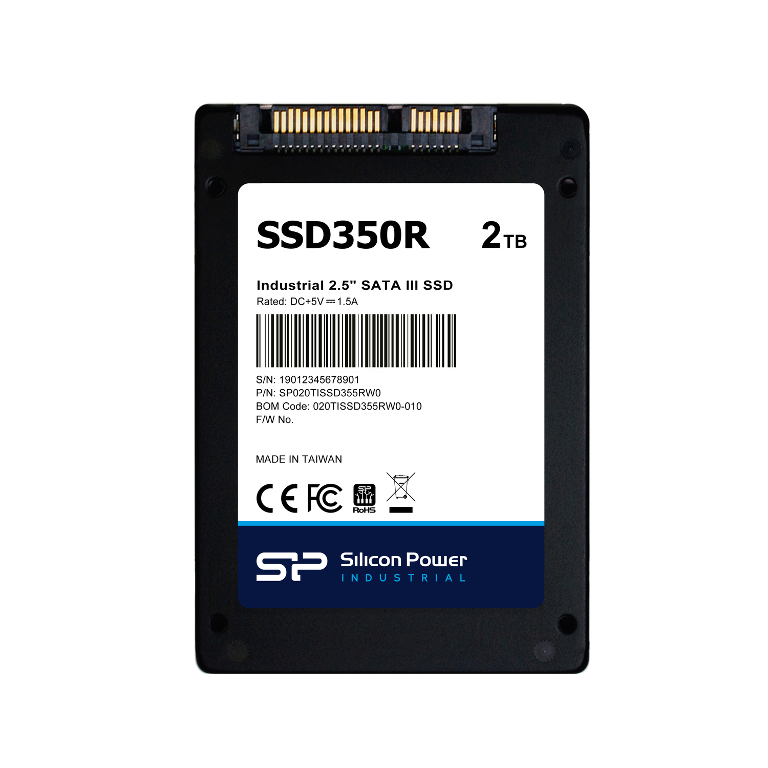 product 2TB SSD350R Industrial SSD 25 Zoll SATA III SSD 3D TLC Wide Temp SP020TISSD355RW0 jpg