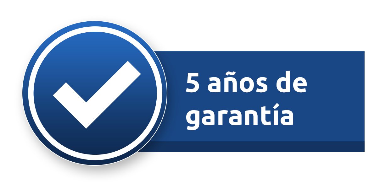 5 anos garantia