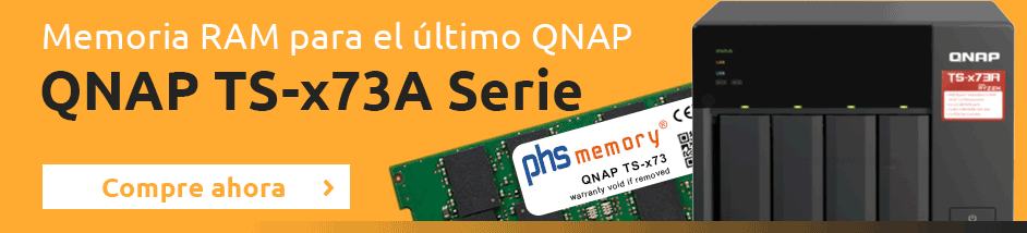 PHS-memory para sistema QNAP NAS - Cómpralo ahora