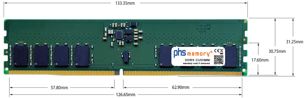 Abmessungen - Memoria principal DDR5 288Pin cu 8 jpg