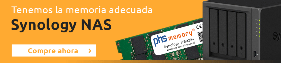 PHS-memory para sistema Synology NAS - Cómpralo ahora